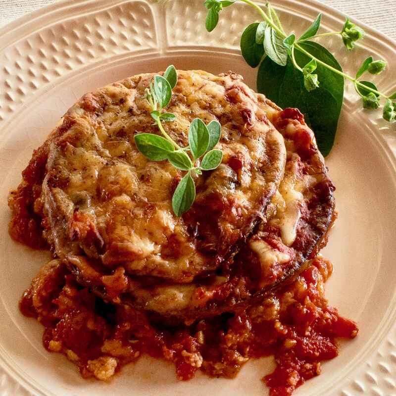 Aubergines parmigiana della nonna